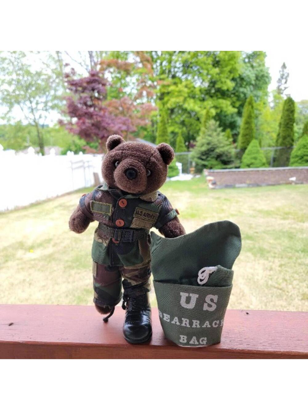 Bear Force of America Army Soldier Plush
